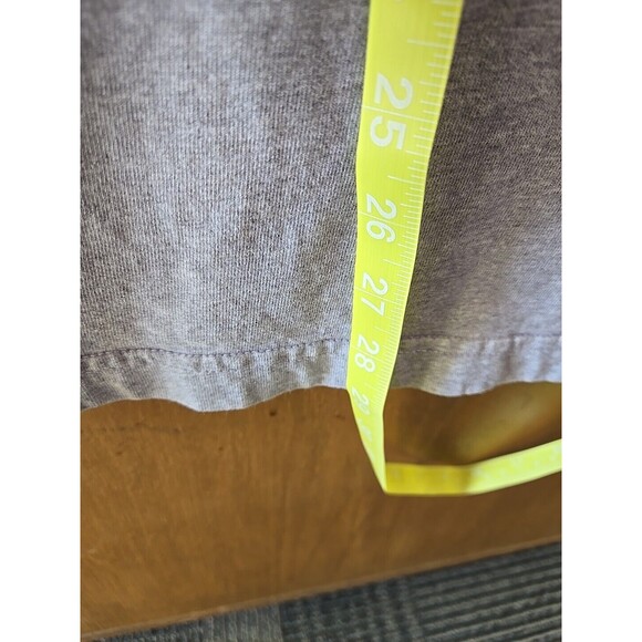 Carhartt Mock Neck Long Sleeve T Shirt Gray Minimalist Workwear XL - Picture 9 of 9